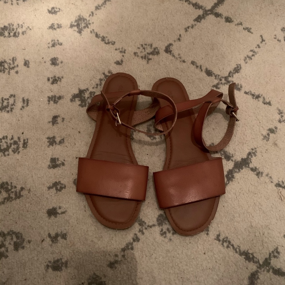 -old navy cognac sandals-